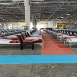 نقاهتگاه  نمایشگاه بین المللی بدون حضور یک بیمار تخلیه شد